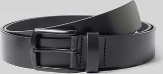 Mc Neal Ledergürtel mit Dornschließe in Black, Größe 100