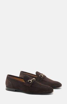 Scarosso Alessandro Loafers in Brown - Suede at Nordstrom, Size 41.5