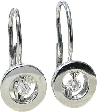Bespoke Diamond And White Gold Earrings