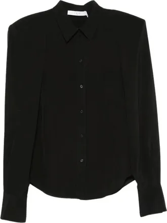 Iro Iro, Overhemden, Dames, Zwart, S, Zijden Blouse