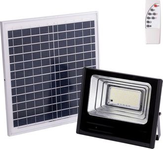 GreenIce Greenice - Proyector Led Solar 120w 4000k Panel: 6v/15w Bater&iacute;a: 3,2v/8000mah Control Remoto [ho-solarfl-120w-01-w]