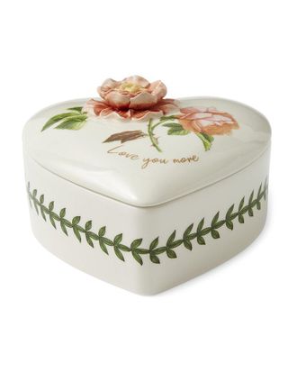 Portmeirion Bouquet Heart Box