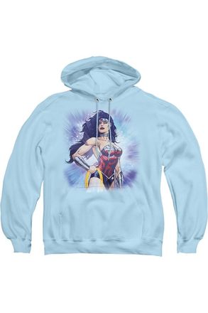 Gildan Justice League of America Warrior Adult Pull Over Hoodie / Hooded Sweatshirt