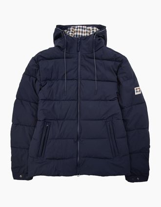 Aquascutum Mens Aquascutum Sp Hooded Puffer Jacket Navy 11 - Size: 38/Regular