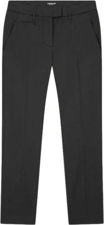 Dondup Zwarte Slim Chino Broek - Dames - Skinny broeken - Zwart - W31 - Katoen - Broeken