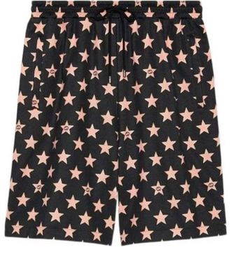 Gucci Star-Print Shorts Black 705299-XJEOP-1082