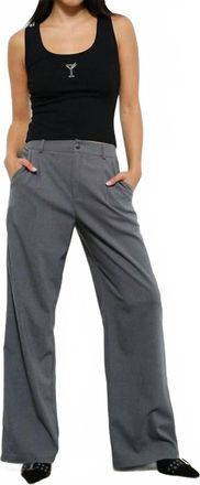 Le Lis Blanc Deux Martini Embroidered Tank Top In Black