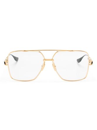Dita Eyewear Grand-Emperik square-frame glasses - unisex - Metal - 61 - Gold