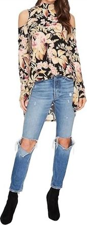 Show me your Mumu Brady Tunic In Botanical Beauty Spandy