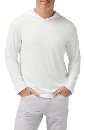 Mizzen+Main Knox Long Sleeve Hooded T-Shirt in White at Nordstrom, Size X-Large