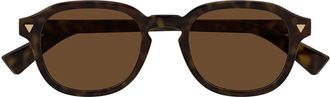 Bottega Veneta Sunglasses Bv1364 S 002 Brown/Brown Men