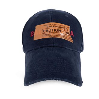Balenciaga Baseball Cap - Heren - Petten - Blauw - S - Accessoires