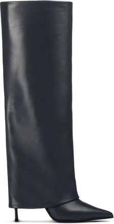 Le Silla 110 mm Andy leren laarzen - Zwart