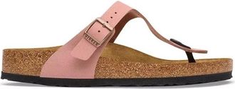 Birkenstock Gizeh Birkibuc - Dames - Slippers - Roze - 37 EU - Schoenen
