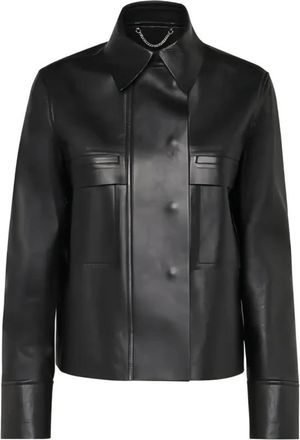 Ferragamo Dames, Jassen, Zwart, Maat: 3XS Leer