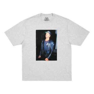 Palace x George Michael T-Shirt Grey Marl P30TS496