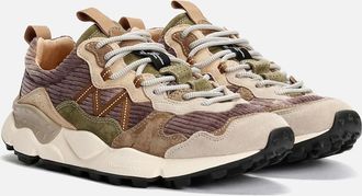 Flower Mountain Womens Flower Mountain Lenzan Lilac/Brown Trainers - Size: 11