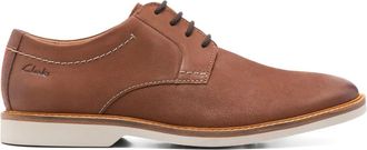 Clarks Atticus leren derby veterschoenen - Bruin