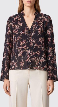 Twinset Camicia in viscosa con stampa floreale e scollo a V