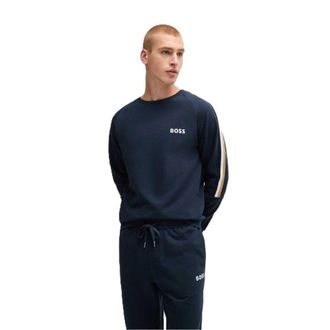 HUGO BOSS Heren Stripe Jas (Donkerblauw)