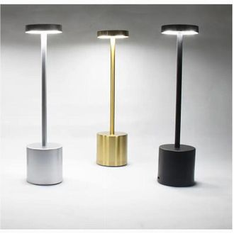 Trade Shop Trade Shop Traesio - Trade Shop - Lampada Da Tavolo Moderna Ricaricabile Usb Touch Portatile Luminosit&agrave; Regolabile