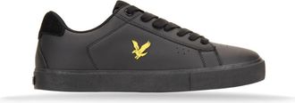 Lyle & Scott Sneakers - Heren - Sneakers - Zwart - 42 EU - Leer - Schoenen