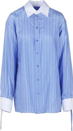 Semicouture Mujer, Blusas y Camisas, Azul, Talla: M
