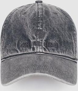 Anine Bing Jeremy Baseball Cap in Oyster Grey at Nordstrom