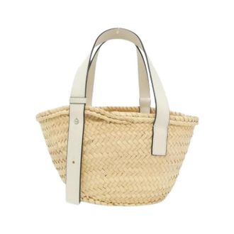 Loewe Pre-owned Tote Bag - Dames - Vintage Shopper - Beige - ONE Size - Leer - Vintage