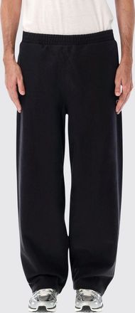 Champion Pantaloni sportivi wide leg in cotone con vita elasticizzata