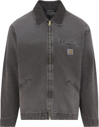 Carhartt Work in Progress Brown Shirt Collar Jacket