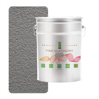 OEM Revestimiento Exterior De Silicona Para Fachadas, Gris Oscuro, 1,5 Mm, Calidad Superior, 25 Kg