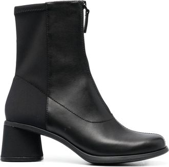 Camper Kiara 60mm round-toe boots - women - Leather - 36 - Black