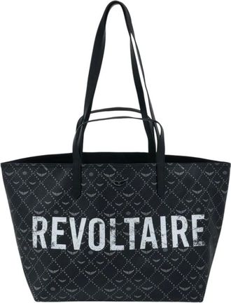 Zadig&Voltaire Tote Bags, female, Black, Size: ONE SIZE Z Shopper XL