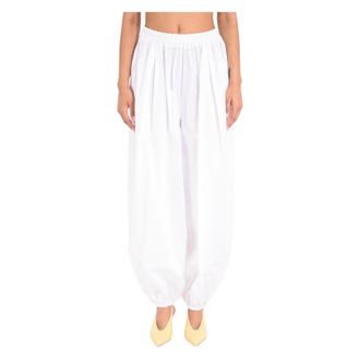 Actualee Tapered Trousers, female, White, Size: XL Tapered Trousers