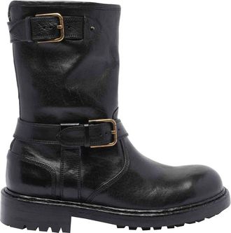 Dolce & Gabbana Dolce & Ampgabbana Black Leather Boots