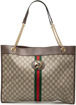 Gucci Pre-owned Gucci Large GG Supreme Rajah Tote Ladies YH5JW2N30V3N3V2O