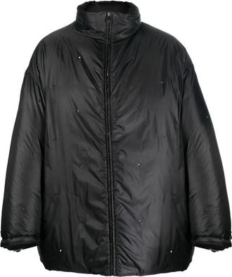 Valentino Garavani Reversible Rockstud Puffer Jacket