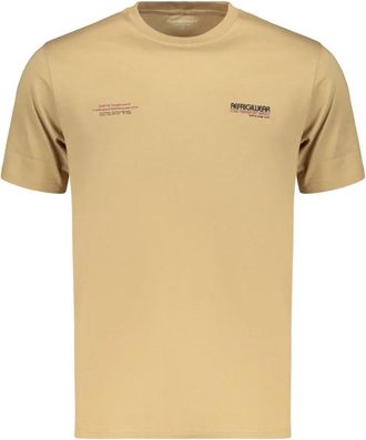 RefrigiWear Tops, Heren, Bruin, S, T-shirt met korte mouwen