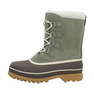 Sorel Caribou Veterboot - Heren - Schoenen - Groen - Maat: 45 EU Leer
