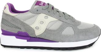 Saucony Dames, Schoenen, Grijs, Maat: 35 1/2 EU Leer