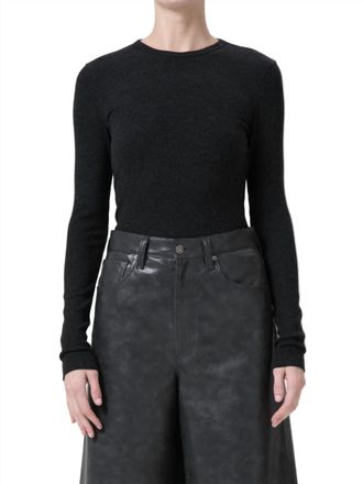 A Gold E Delphi Slim Tee In Katniss