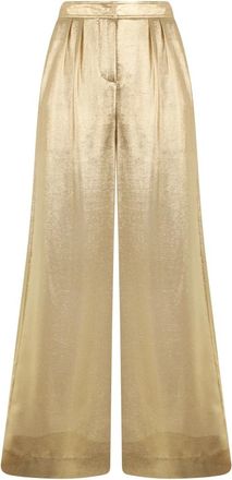 Alberta Ferretti Mujer, Pantalones, Amarillo, Talla: L