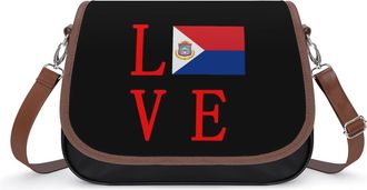 Generic Dutch Saint Martin Lover Fashion Womens Crossbody Bags Novelty Handbag Shoulder Bag Purse