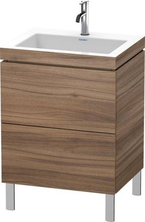 Duravit Duravit - L-cube Meuble Lavabo C-bonded Avec Socle Sur Pied, 60x48