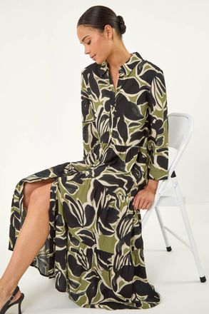 Roman Tiered Midi Dress