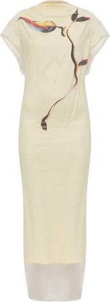 Sportmax Sportmax Viale Bedrucktes langes Kleid