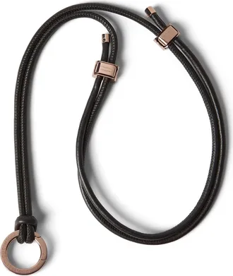 Brunello Cucinelli Glasses cord with monili in Brown at Nordstrom