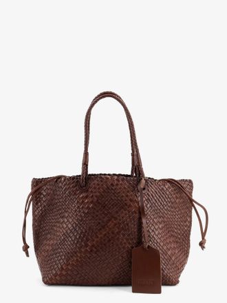 Ibeliv Borsa a spalla Bazika in pelle vegetale con motivo intrecciato - IBELIV - gender_Woman