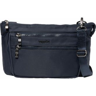 Baggallini Pocket Belt Bag Convertible Crossbody Waist Pack in French Navy Twill at Nordstrom